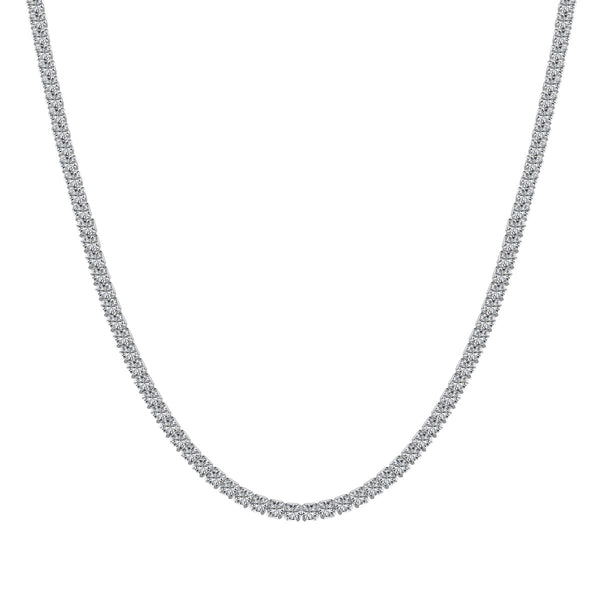 ˇMagic JewelryˇDelicate Round Shape Tennis Necklace