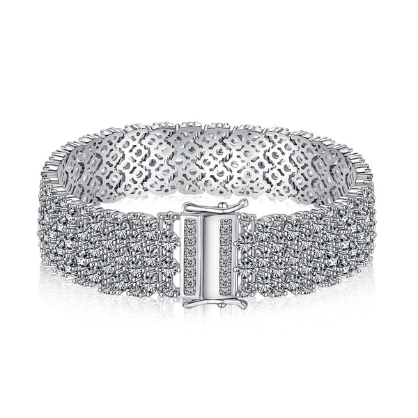 ˇMagic JewelryˇOrnate Elegant Round Cut Party Bracelet