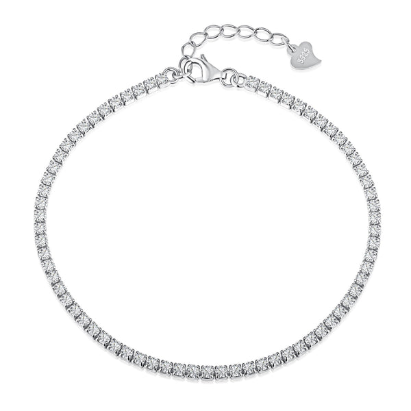 ˇMagic JewelryˇRadiant Shinning Princess Cut Tennis Bracelet