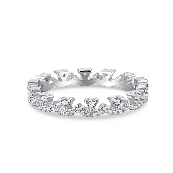 ˇMagic JewelryˇElegant Resplendent Round Shape Party Ring