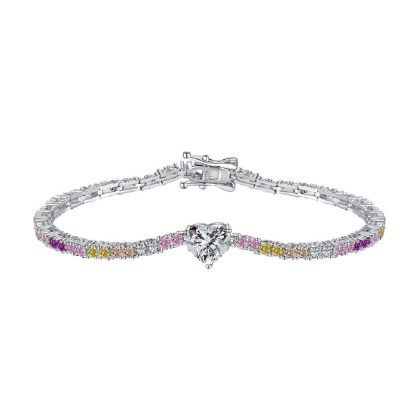 ˇMagic JewelryˇDelicate Romantic Heart Shape Lover Bracelet