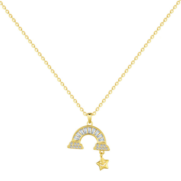 ˇMagic JewelryˇUnique Rainbow Star Necklace