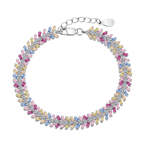 ˇMagic JewelryˇDainty Radiant Emerald Cut Daily Bracelet