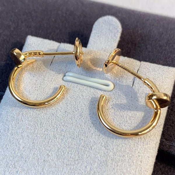 ˇMagic JewelryˇJUSTE EARRINGS PINK GOLD