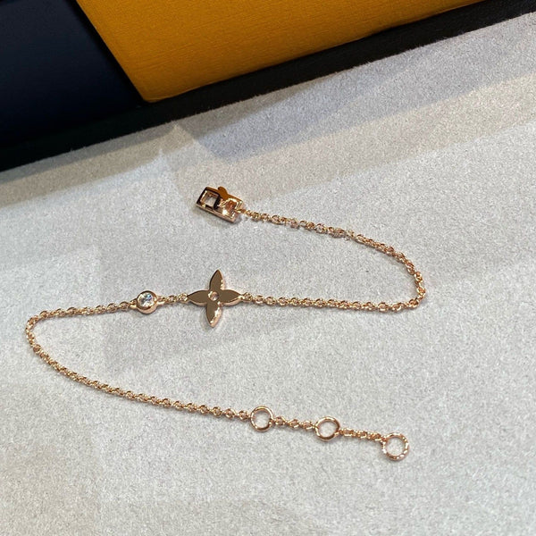 ˇMagic JewelryˇSTAR DIAMOND PINK GOLD BRACELET