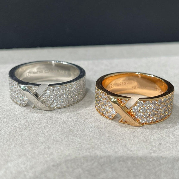 ˇMagic JewelryˇLIENS EVIDENCE DIAMOND PAVED RING