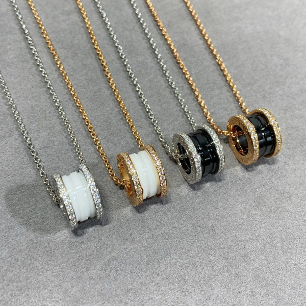 ˇMagic JewelryˇZERO 1 DIAMOND CERAMIC NECKLACE