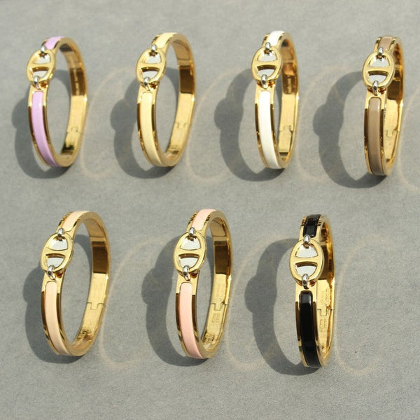ˇMagic JewelryˇCLIC CHAINE GOLD BRACELET