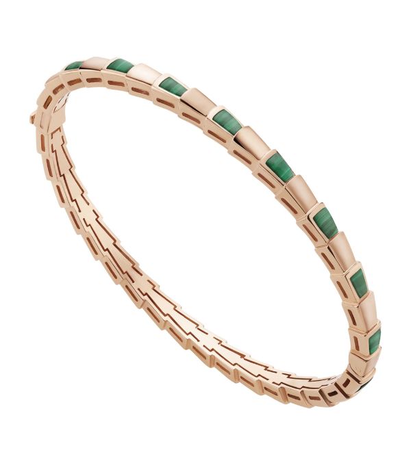 ˇMagic JewelryˇSERPENTI BRACELET PINK GOLD MALACHITE