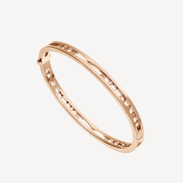 ˇMagic JewelryˇZERO 1 SPIRAL LOGO PINK GOLD BRACELET