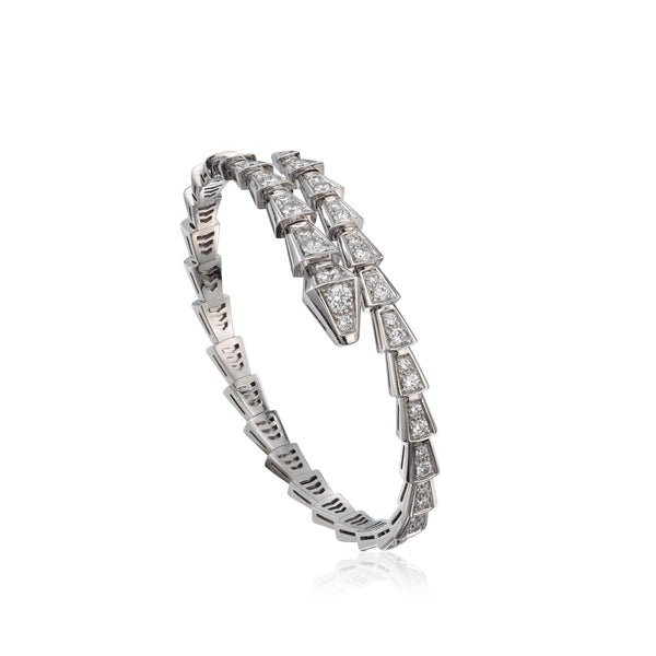 ˇMagic JewelryˇSERPENTI BRACELET 6MM SILVER DIAMOND