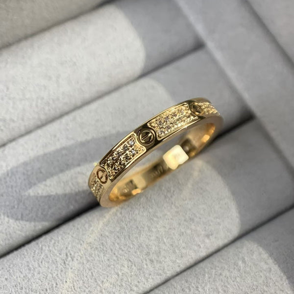 ˇMagic JewelryˇLOVE RING 2.65MM DIAMOND