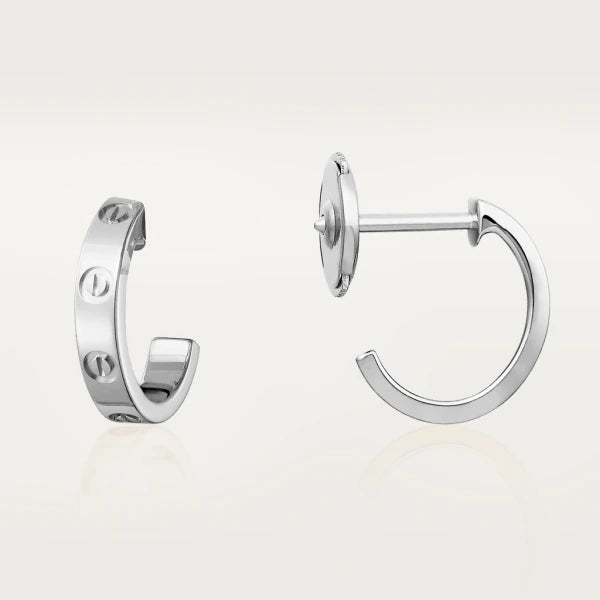 ˇMagic JewelryˇLOVE EARRINGS 2.65MM SILVER