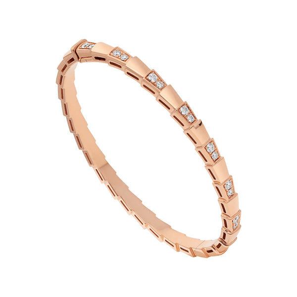 ˇMagic JewelryˇSERPENTI SMALL BRACELET PINK GOLD DIAMOND
