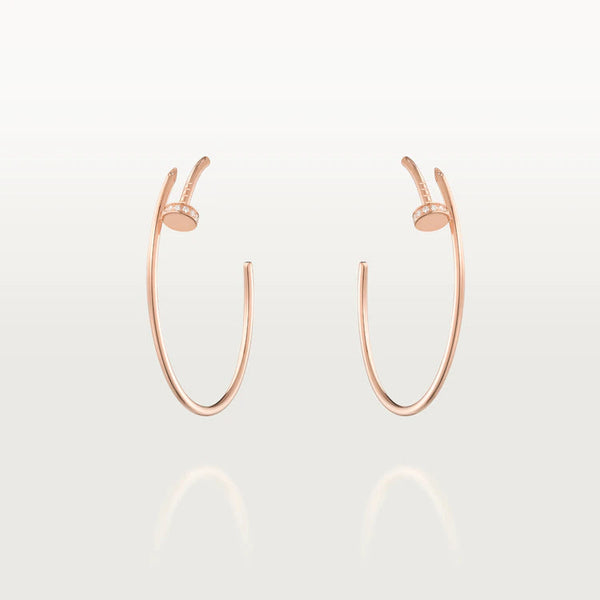 ˇMagic JewelryˇJUSTE EARRINGS DIAMONDS 1.8MM