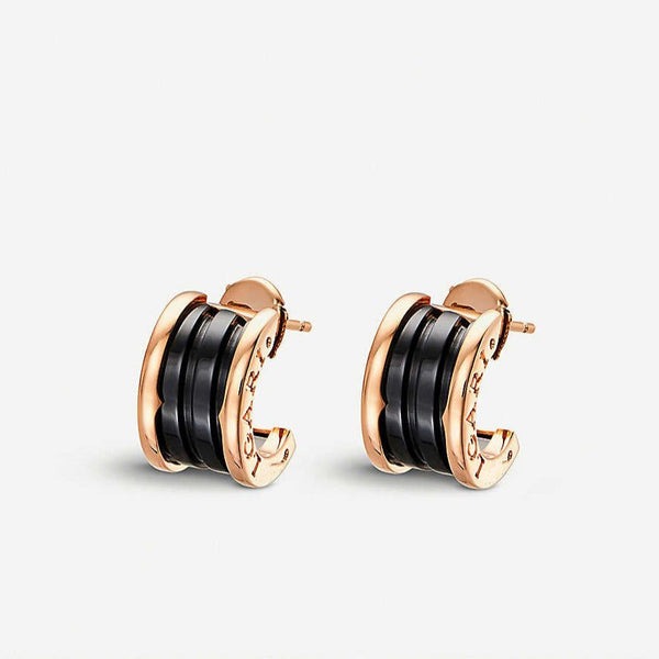 ˇMagic JewelryˇZERO 1 PINK GOLD CERAMIC EARRINGS