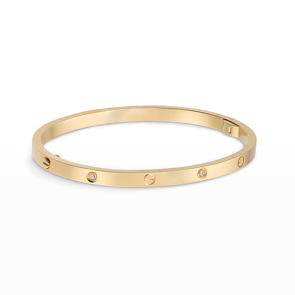 ˇMagic JewelryˇLOVE BRACELET 3.65MM 6 DIAMONDS