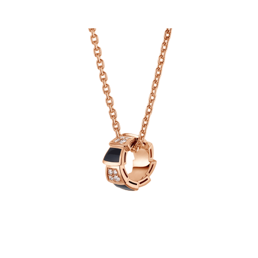 ˇMagic JewelryˇSERPENTI PEDANT DIAMOND NECKLACE