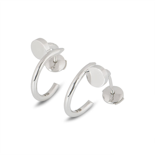 ˇMagic JewelryˇJUSTE EARRINGS SILVER