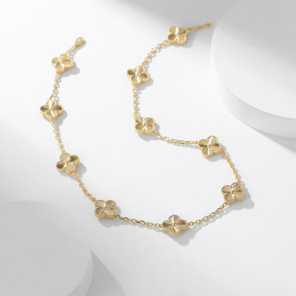 ˇMagic JewelryˇCLOVER 10 MOTIFS LASER NECKLACE