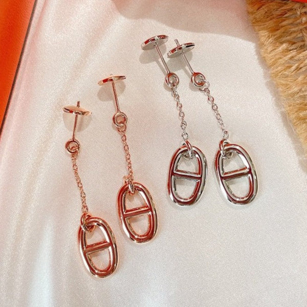 ˇMagic JewelryˇCHAINE TASSEL EARRINGS