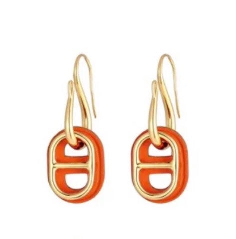 ˇMagic JewelryˇHM O'MAILLON GOLD EARRINGS