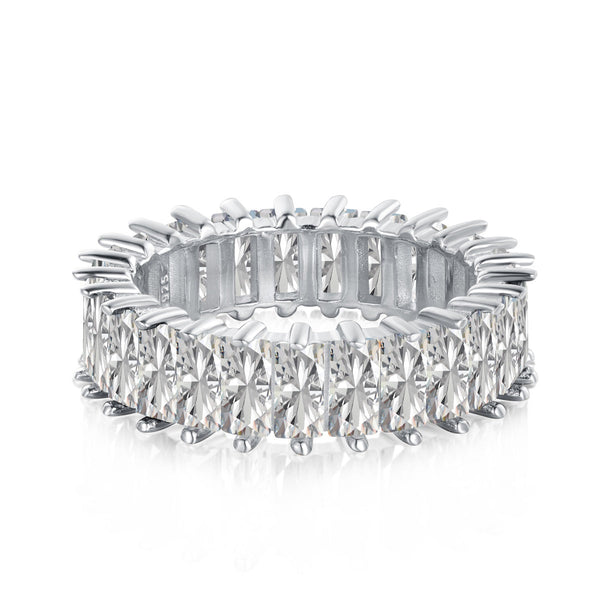 ˇMagic JewelryˇUnique Colorful Radiant Cut RIng