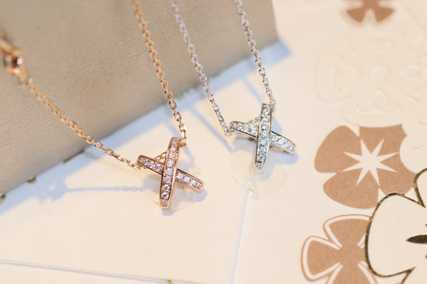 ˇMagic JewelryˇJEUX DE DIAMOND NECKLACE