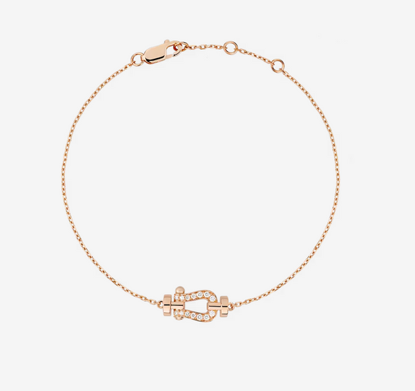 ˇMagic JewelryˇFORCE 10 FULL DIAMOND BUCKLE CHAIN LINK MINI MODEL