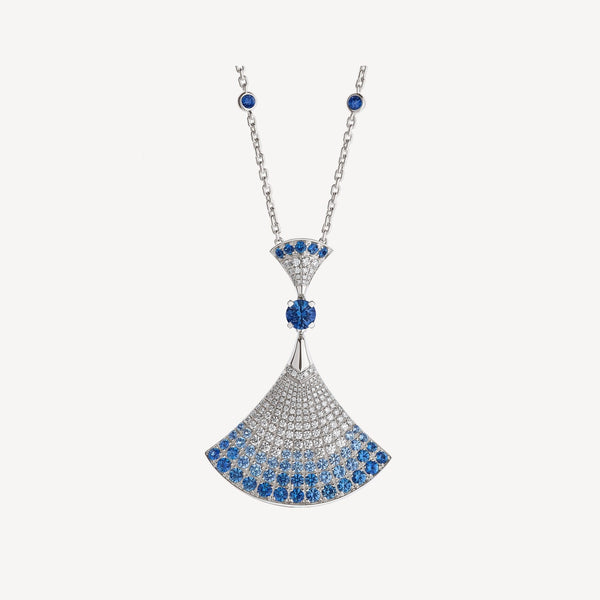 ˇMagic JewelryˇDREAM NECKLACE AGATE SILVER DIAMOND