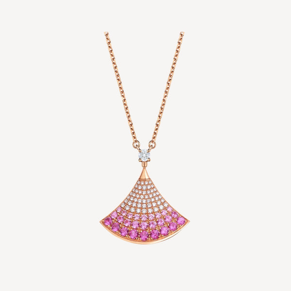 ˇMagic JewelryˇDREAM NECKLACE PINK GOLD PINK DIAMOND