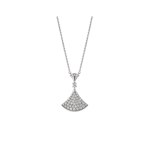 ˇMagic JewelryˇDREAM NECKLACE SILVER FULL DIAMOND