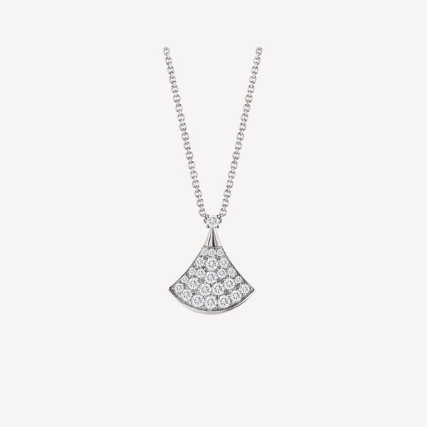 ˇMagic JewelryˇDREAM NECKLACE SILVER DIAMOND