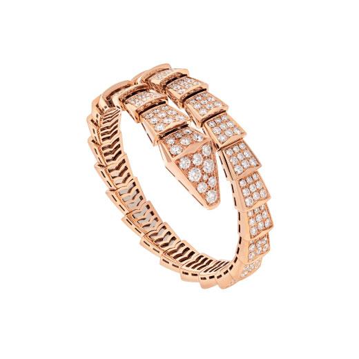 ˇMagic JewelryˇSERPENTI BRACELET 8MM PINK GOLD DIAMOND