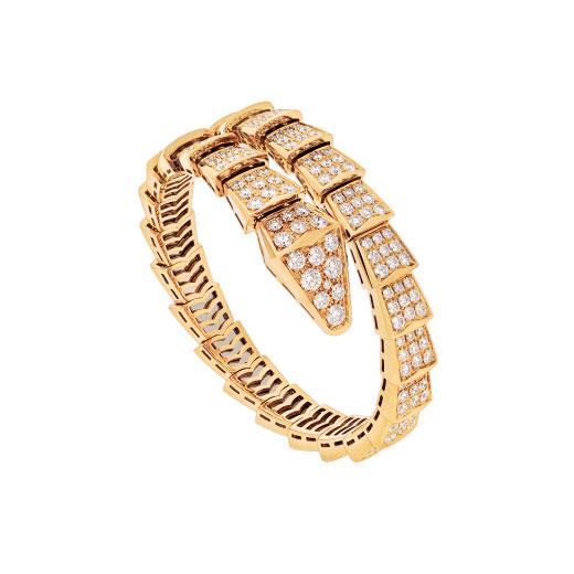ˇMagic JewelryˇSERPENTI BRACELET 8MM GOLD DIAMOND