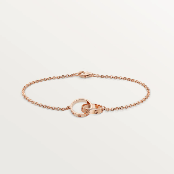ˇMagic JewelryˇLOVE BRACELET DOUBLE RING