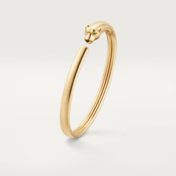 ˇMagic JewelryˇPANTHERE GOLD OPEN BRACELET