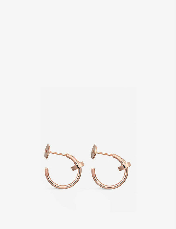 ˇMagic JewelryˇJUSTE EARRINGS PINK GOLD