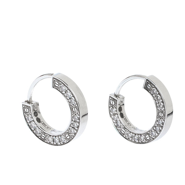 ˇMagic JewelryˇLOVE DIAMOND EARRINGS